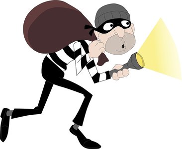 phrasal verb 'break in'
