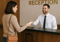 check into