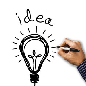 phrasal verb 'come up with'