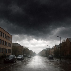 phrasal verb 'set in'