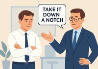 take down a notch