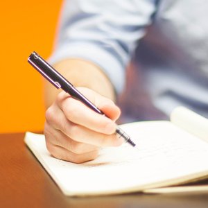 phrasal verb 'write down'